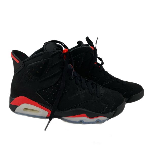 Nike Black Orange Suede Athletic Sneakers | Size 8.5 US main image 5
